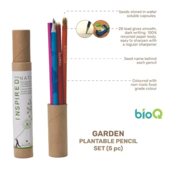 Garden Plantable Pencil Set (5 pc) Plantable Pencil Set (5 pc)