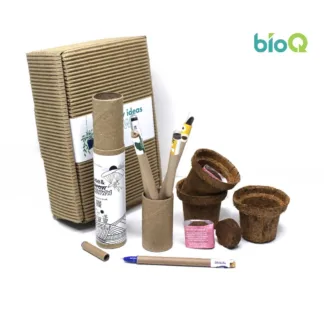 GrowSolo GIY Stationery Box (5 pens + 3 pots)